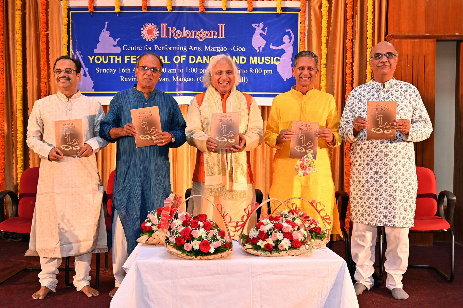 Book Release Of Tabla Faculty at the hands of Pt. Suresh Talwalkar Pt. Vikas Kashalkar